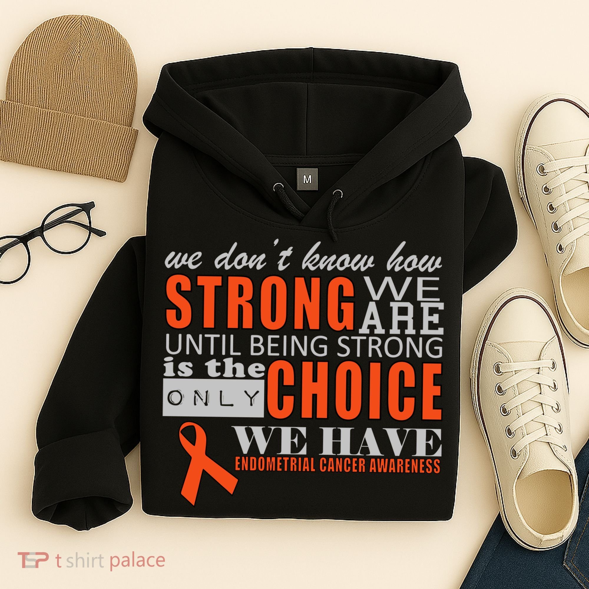 Endometrial Cancer Awareness Hoodie