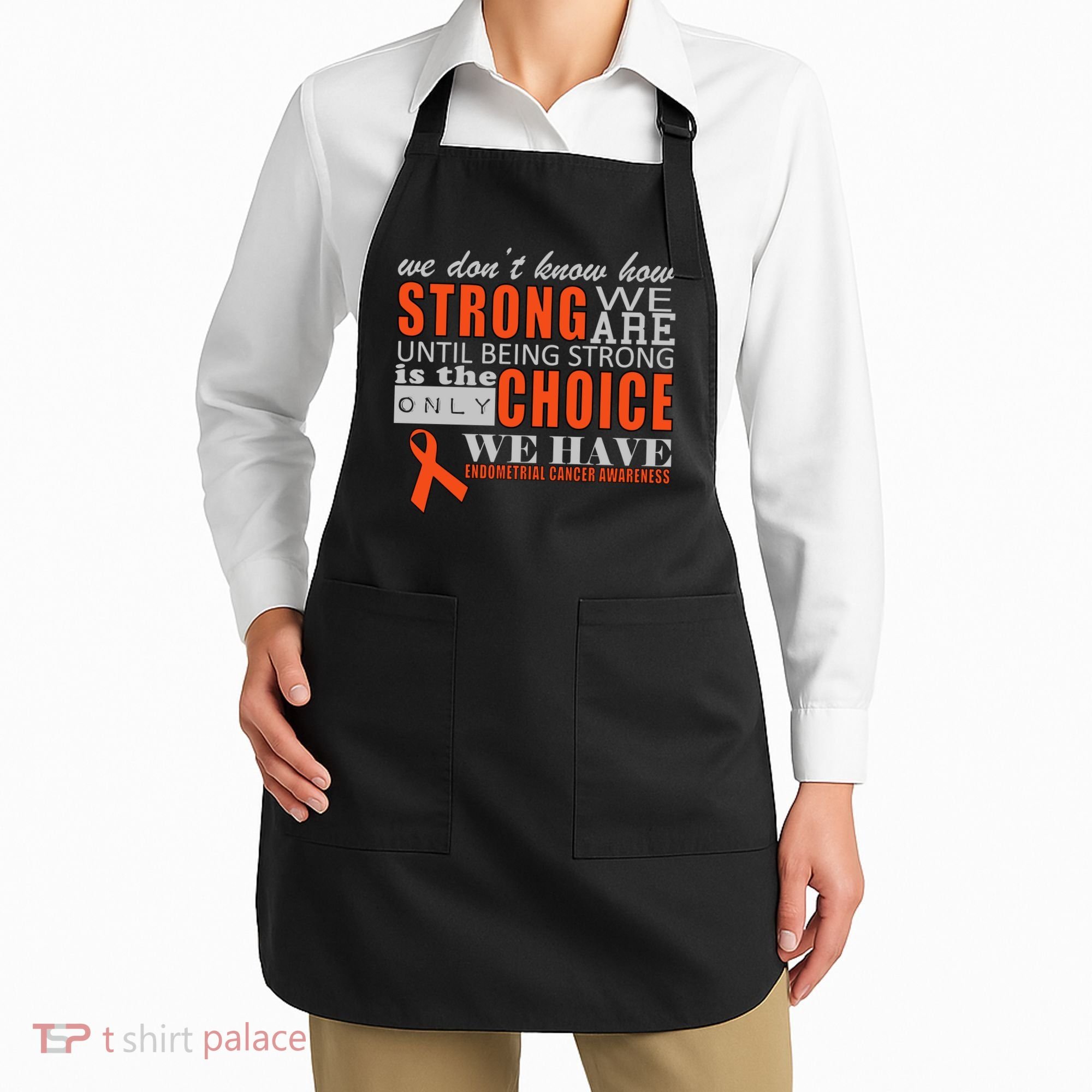 Endometrial Cancer Awareness Apron