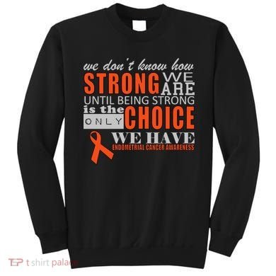 Endometrial Cancer Awareness Sweatshirt