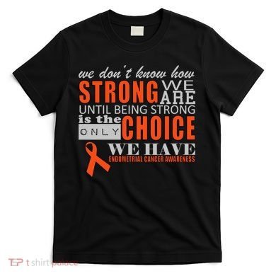 Endometrial Cancer Awareness T-Shirt