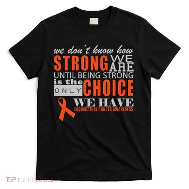 Endometrial Cancer Awareness T-Shirt