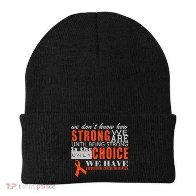 Endometrial Cancer Awareness Beanie