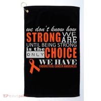 Endometrial Cancer Awareness Golf Towel thumb 0
