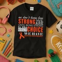 Endometrial Cancer Awareness Kids T-Shirt thumb 3