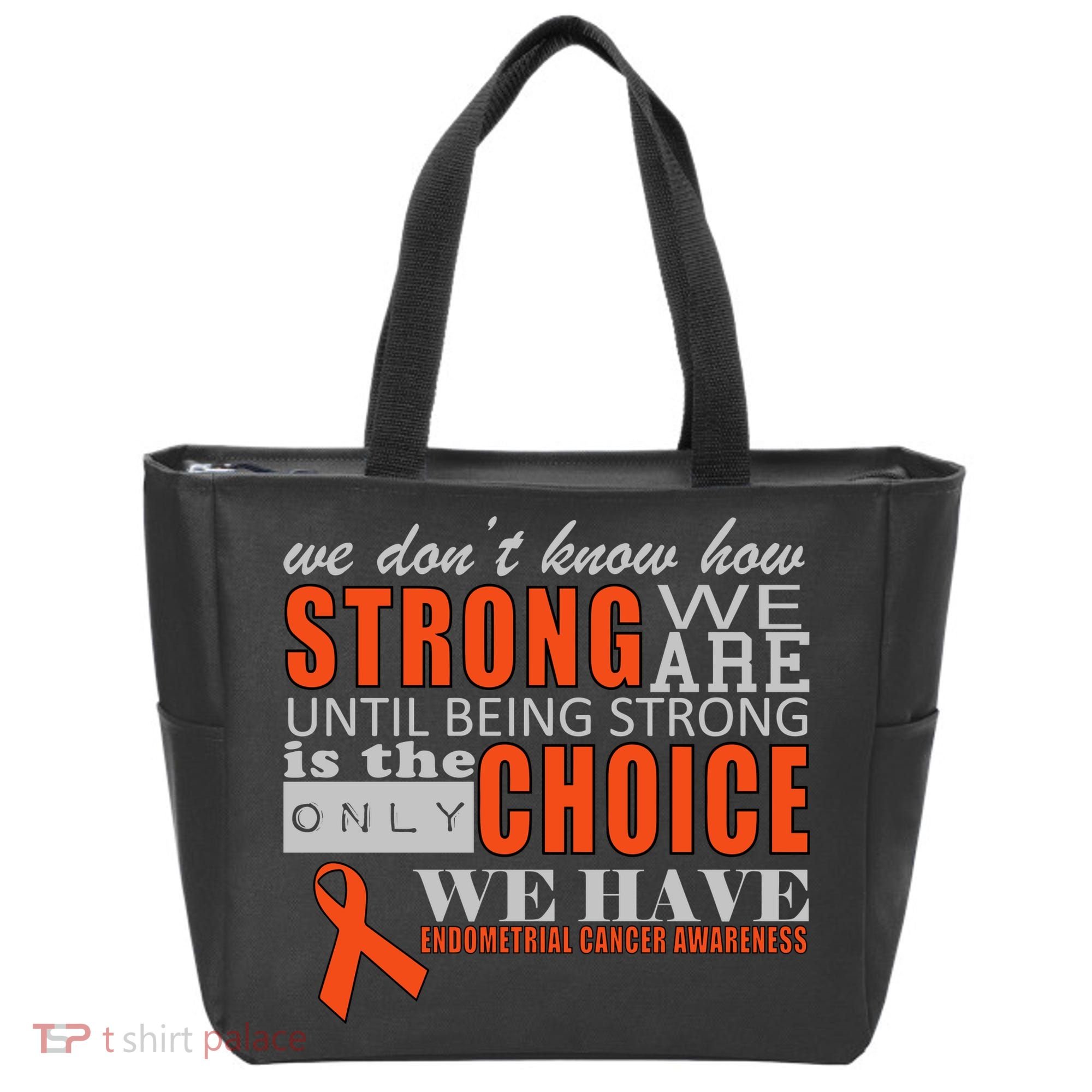 Endometrial Cancer Awareness Tote Bag