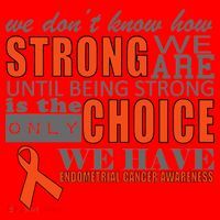 Endometrial Cancer Awareness Santa Hat thumb 1