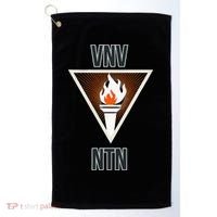 EBM Nation Electronic Body Music PRO VNV NTN Golf Towel thumb 0