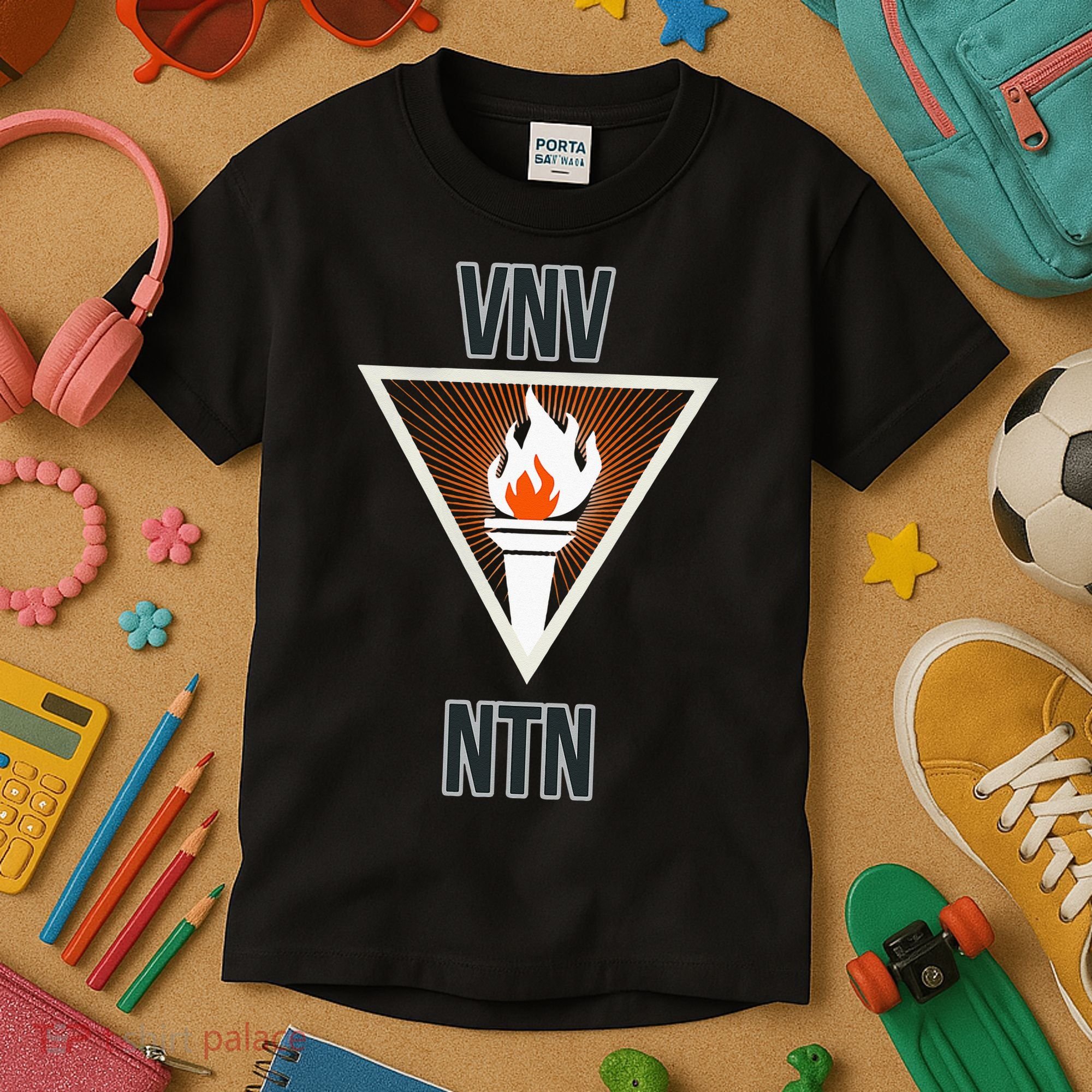 EBM Nation Electronic Body Music PRO VNV NTN Kids T-Shirt
