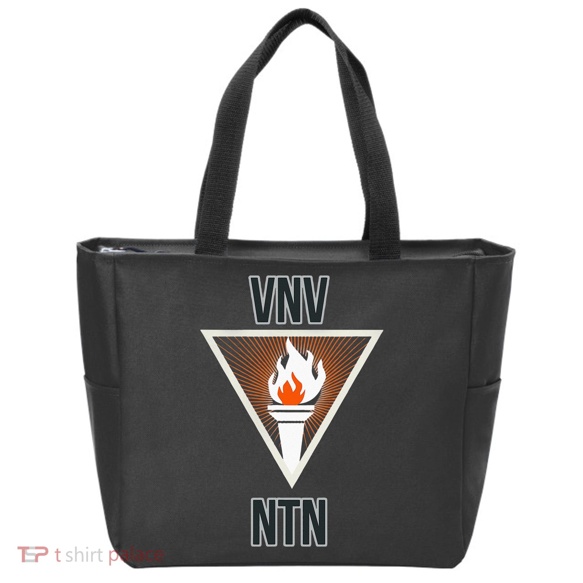 EBM Nation Electronic Body Music PRO VNV NTN Tote Bag