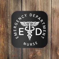 Emergency Nurse ED Nurse ER Department Week Coaster thumb 0
