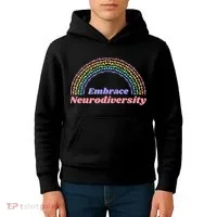 Embrace Neurodiversity Kids Hoodie thumb 4