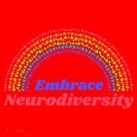 Embrace Neurodiversity Santa Hat thumb 1