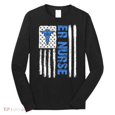 ER Nurse Emergency Room Nurse Long Sleeve Shirt