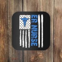 ER Nurse Emergency Room Nurse Coaster thumb 0