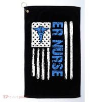 ER Nurse Emergency Room Nurse Golf Towel thumb 0