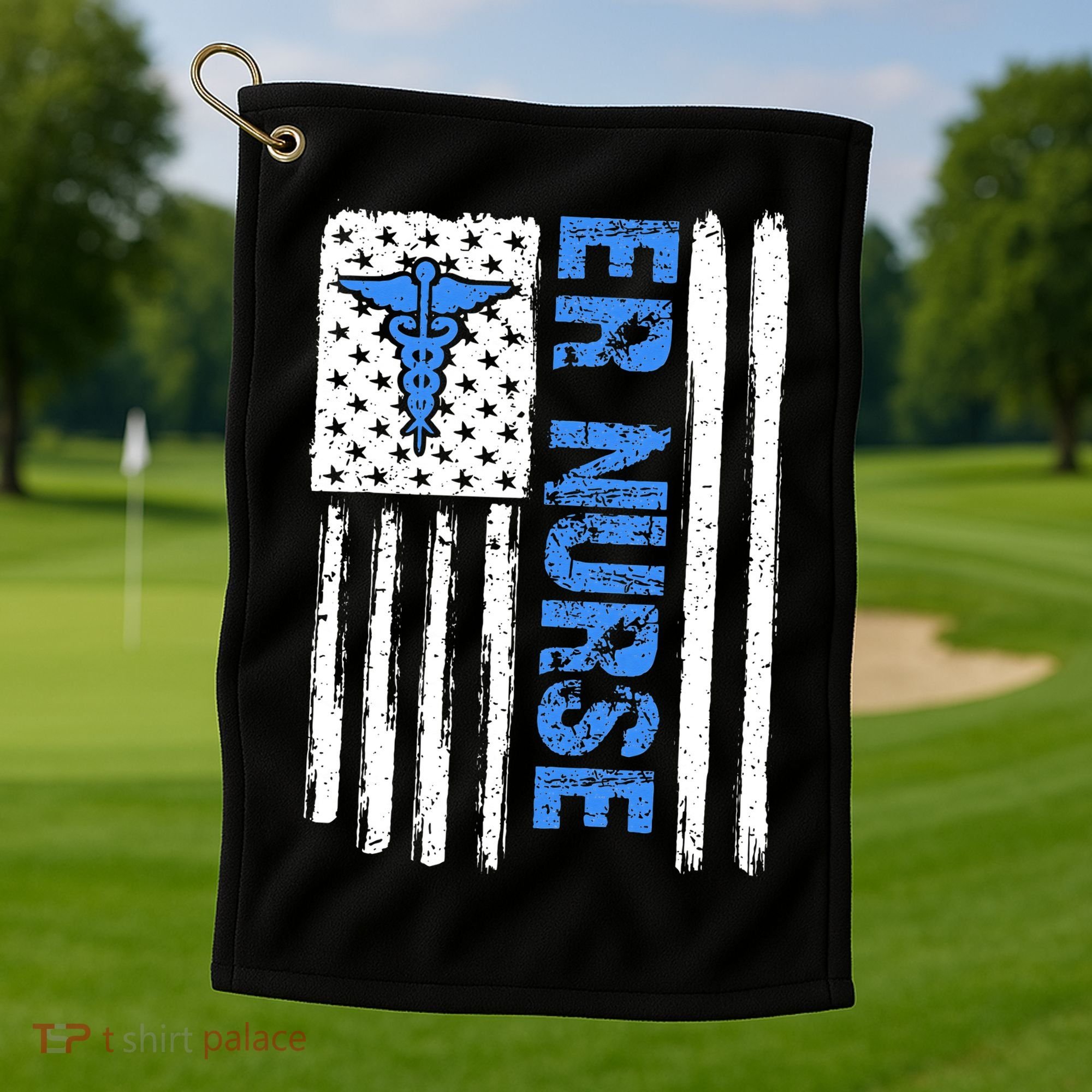 ER Nurse Emergency Room Nurse Golf Towel