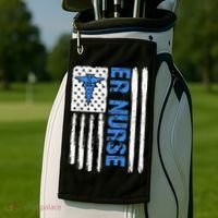 ER Nurse Emergency Room Nurse Golf Towel thumb 2