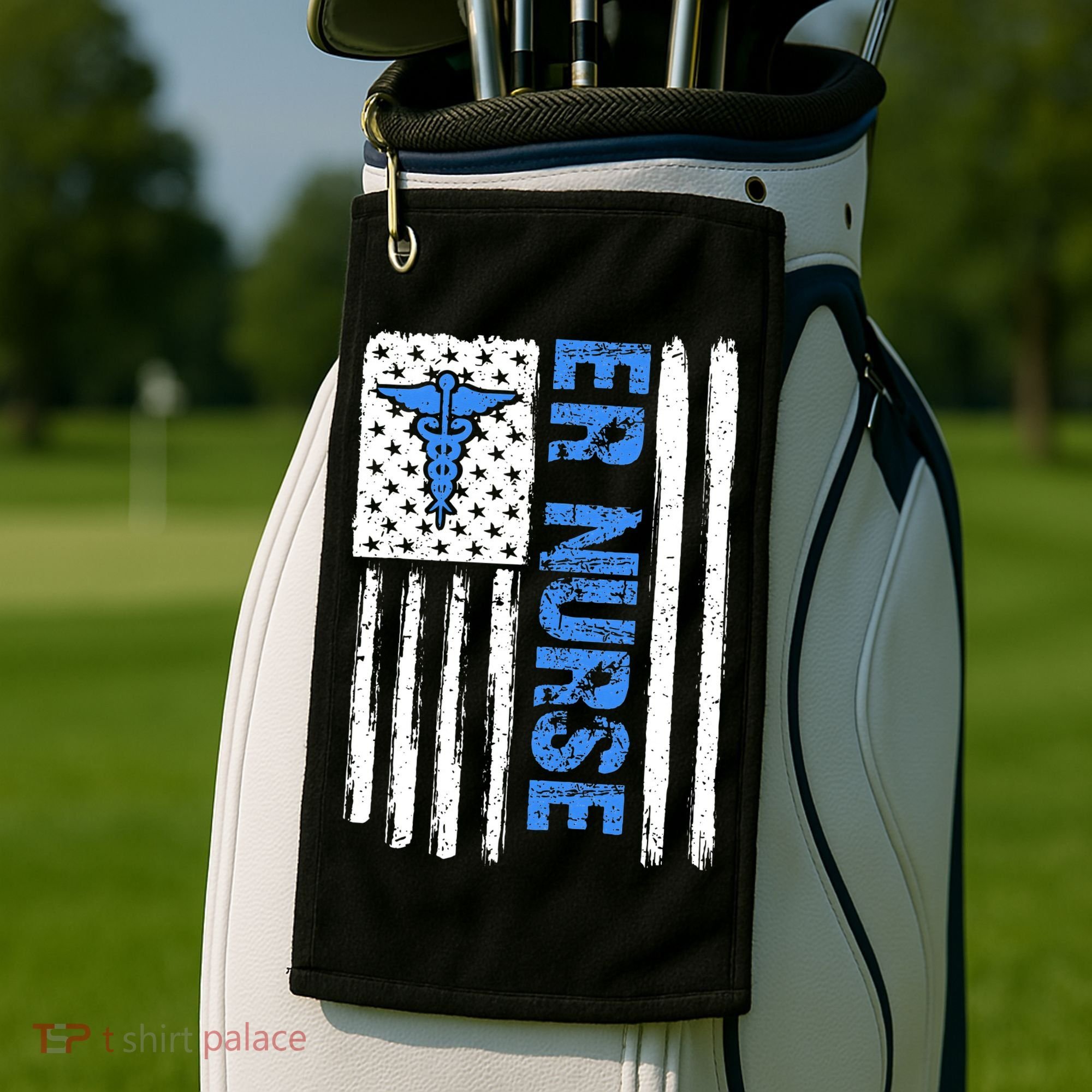 ER Nurse Emergency Room Nurse Golf Towel
