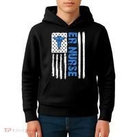 ER Nurse Emergency Room Nurse Kids Hoodie thumb 4