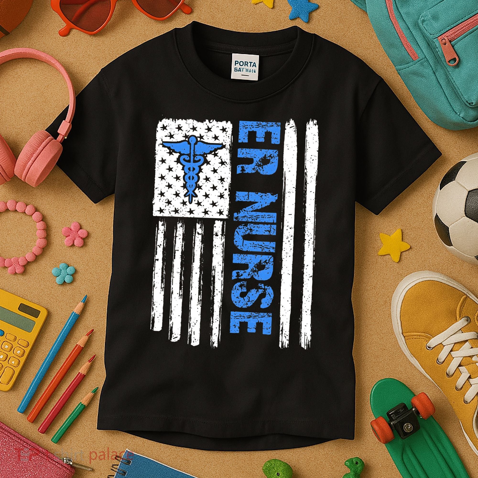 ER Nurse Emergency Room Nurse Kids T-Shirt
