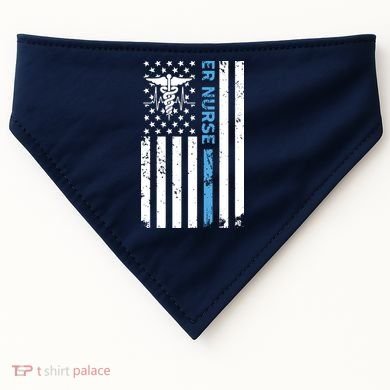 ER Nurse Funny USA-Made Doggie Bandana