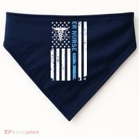 ER Nurse Funny USA-Made Doggie Bandana thumb 0