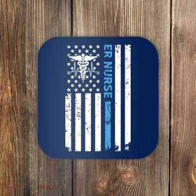 ER Nurse Funny Coaster