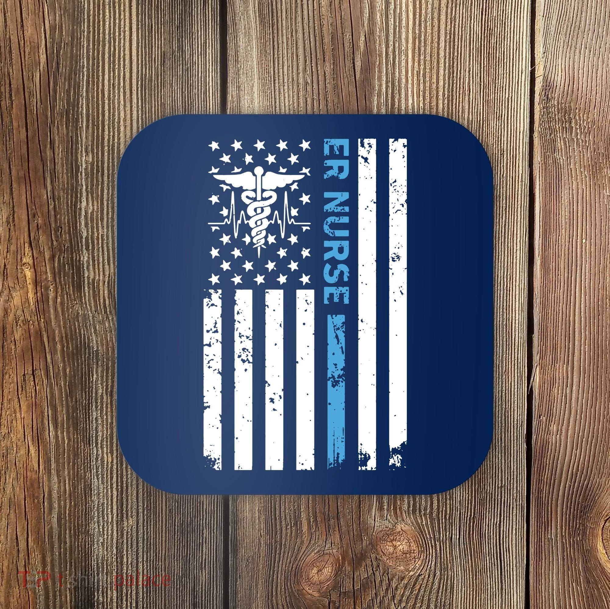 ER Nurse Funny Coaster