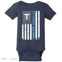 ER Nurse Funny Baby Bodysuit thumb 0