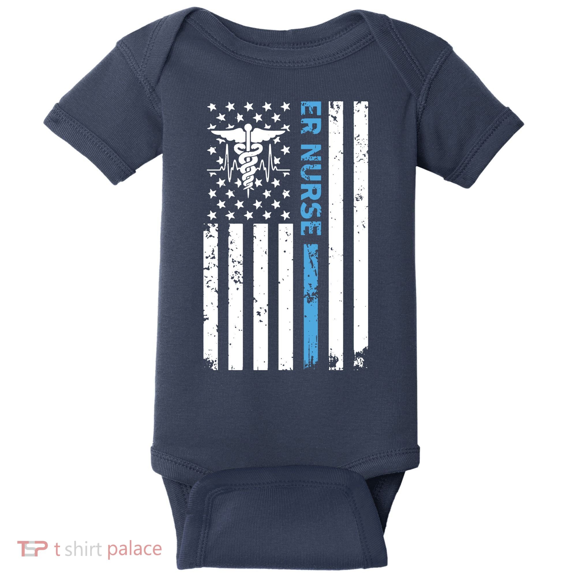 ER Nurse Funny Baby Bodysuit