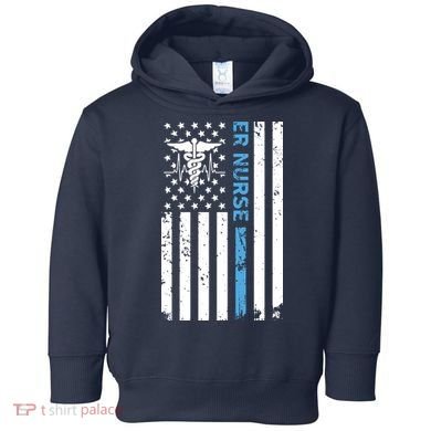 ER Nurse Funny Toddler Hoodie