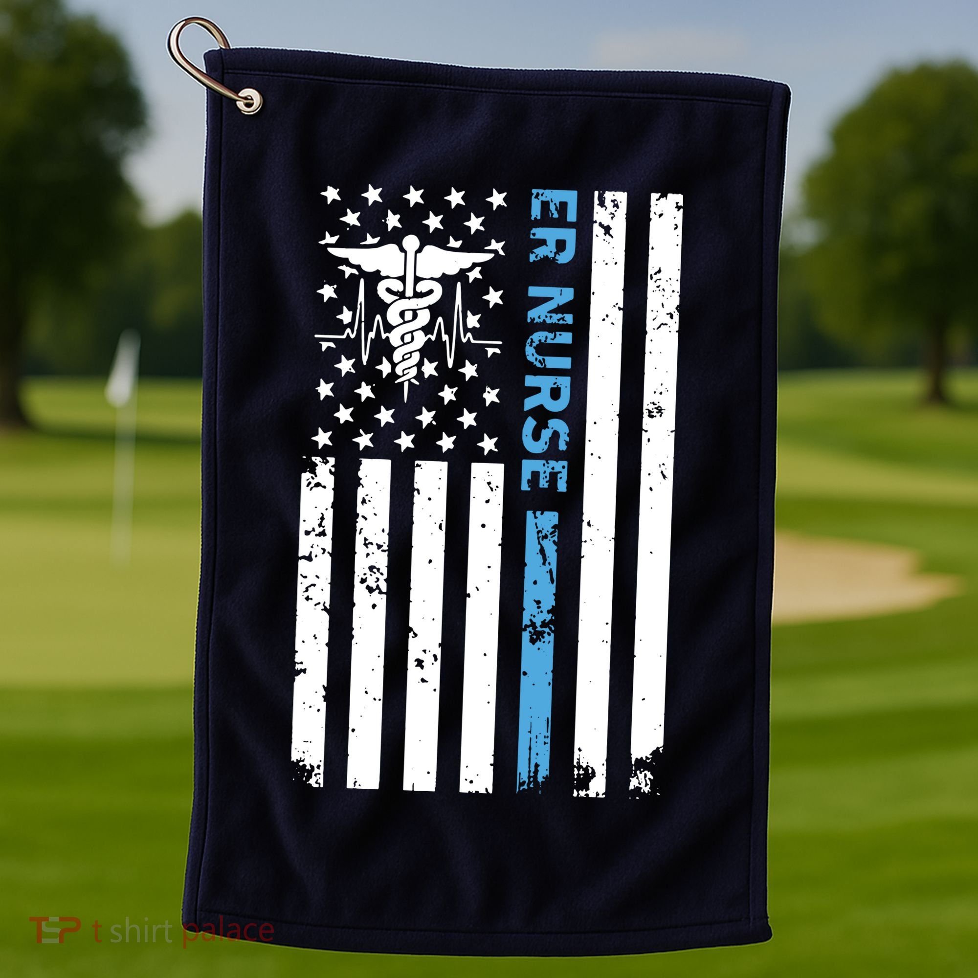 ER Nurse Funny Golf Towel