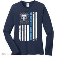ER Nurse Funny Women's Long Sleeve Shirt thumb 0