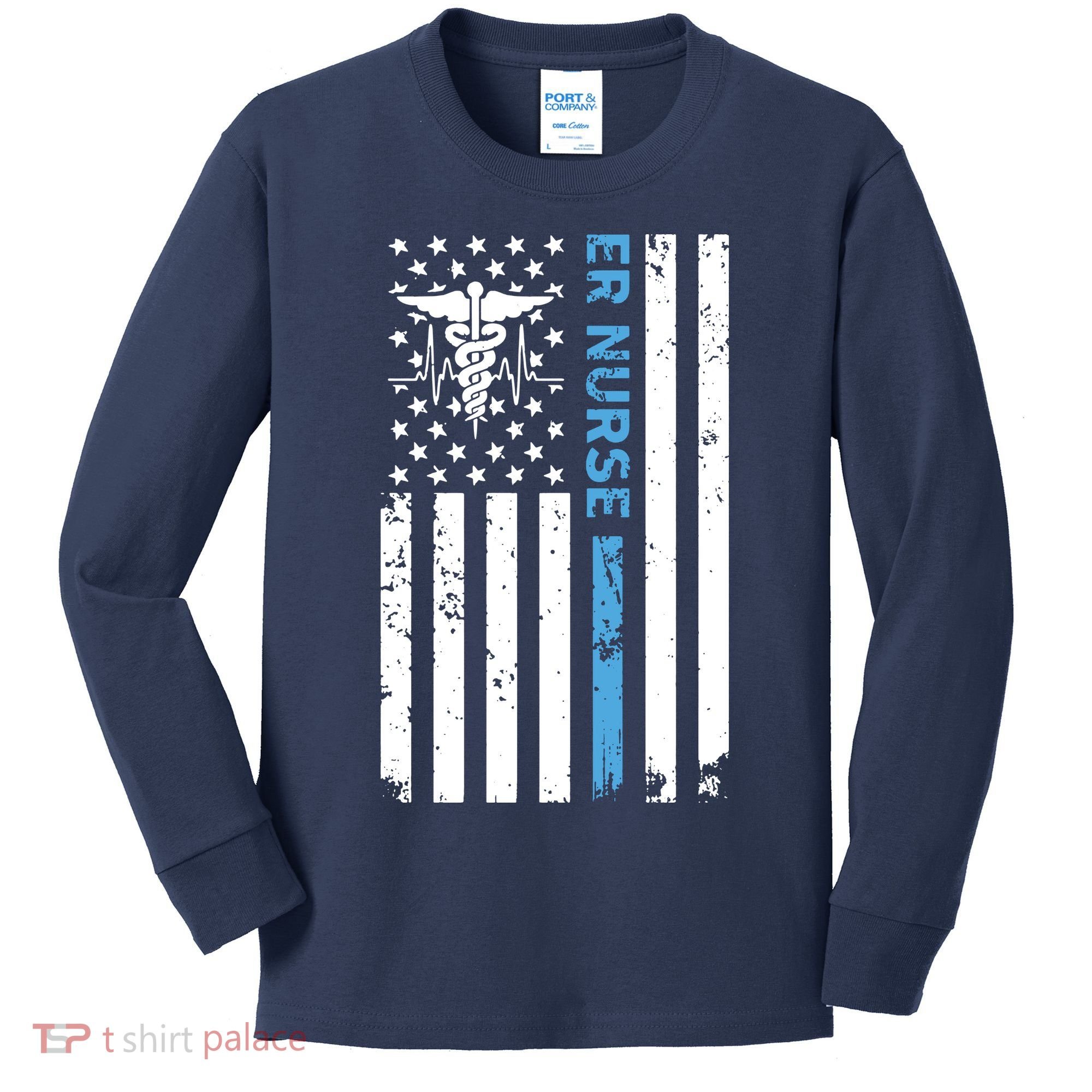 ER Nurse Funny Kids Long Sleeve Shirt