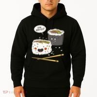 Ew Naked Funny Sushi Hoodie thumb 2