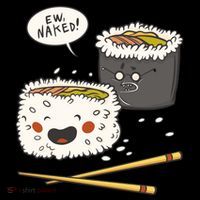 Ew Naked Funny Sushi Coffee Mug thumb 5