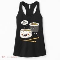 Ew Naked Funny Sushi Women's Tank Top thumb 0