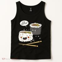 Ew Naked Funny Sushi Tank Top thumb 2