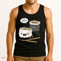 Ew Naked Funny Sushi Tank Top thumb 3