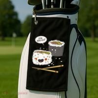 Ew Naked Funny Sushi Golf Towel thumb 2