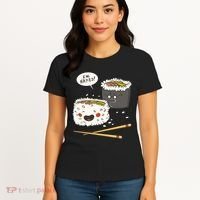Ew Naked Funny Sushi Women's T-Shirt thumb 4