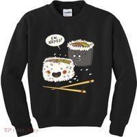 Ew Naked Funny Sushi Kids Sweatshirt thumb 0