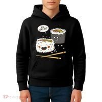 Ew Naked Funny Sushi Kids Hoodie thumb 4