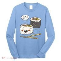Ew Naked Funny Sushi Long Sleeve Shirt thumb 0
