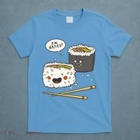 Ew Naked Funny Sushi T-Shirt thumb 4