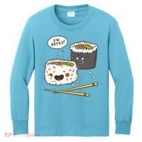 Ew Naked Funny Sushi Kids Long Sleeve Shirt thumb 0