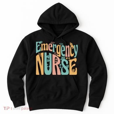 Emergency Nurse Groovy Hoodie
