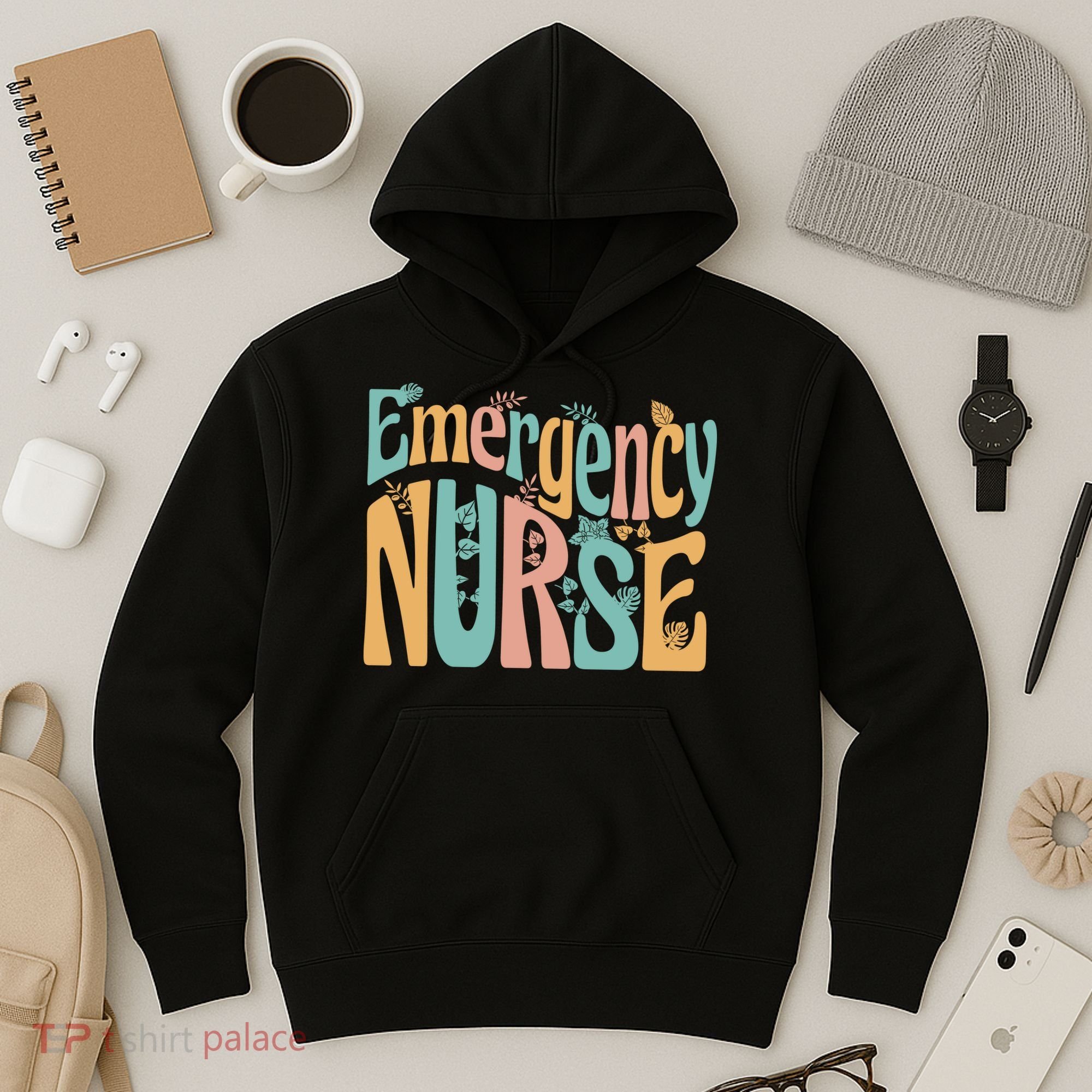 Emergency Nurse Groovy Hoodie
