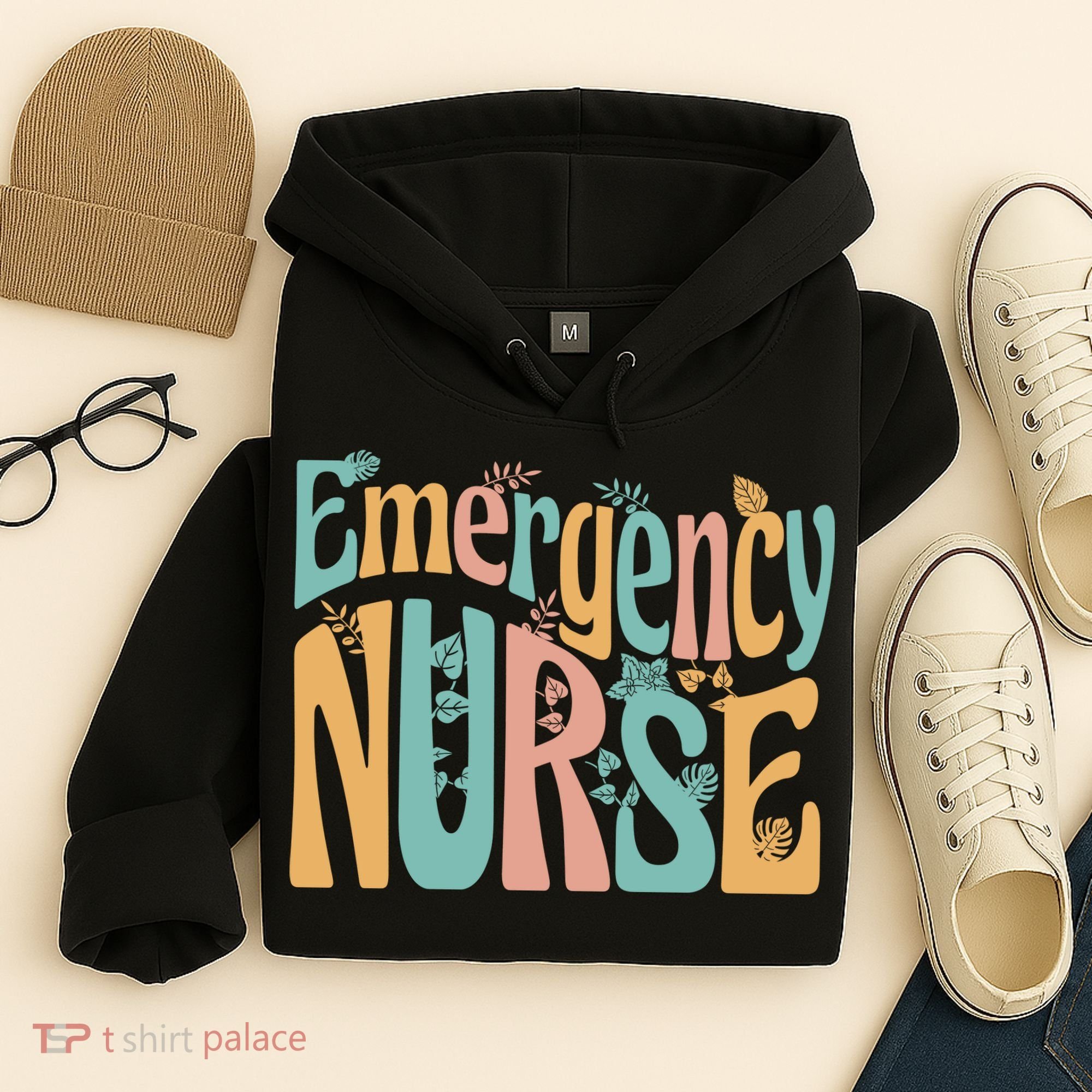 Emergency Nurse Groovy Hoodie