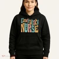 Emergency Nurse Groovy Hoodie thumb 5